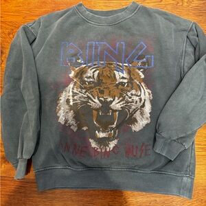 Anine Bing Charcoal Sweatshirt